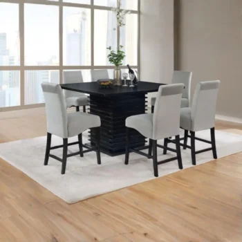 Square Counter Height Dining Table Set