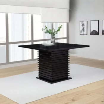 Black Counter Height Table for 6