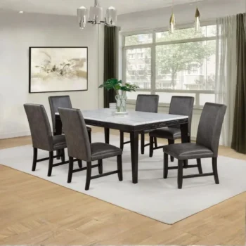 Marble Top Dining Set