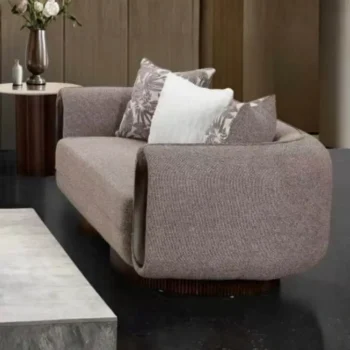 HD-3291 Dark Gray Modern Loveseat