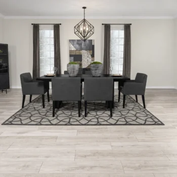 Black Rectangular Dining Set