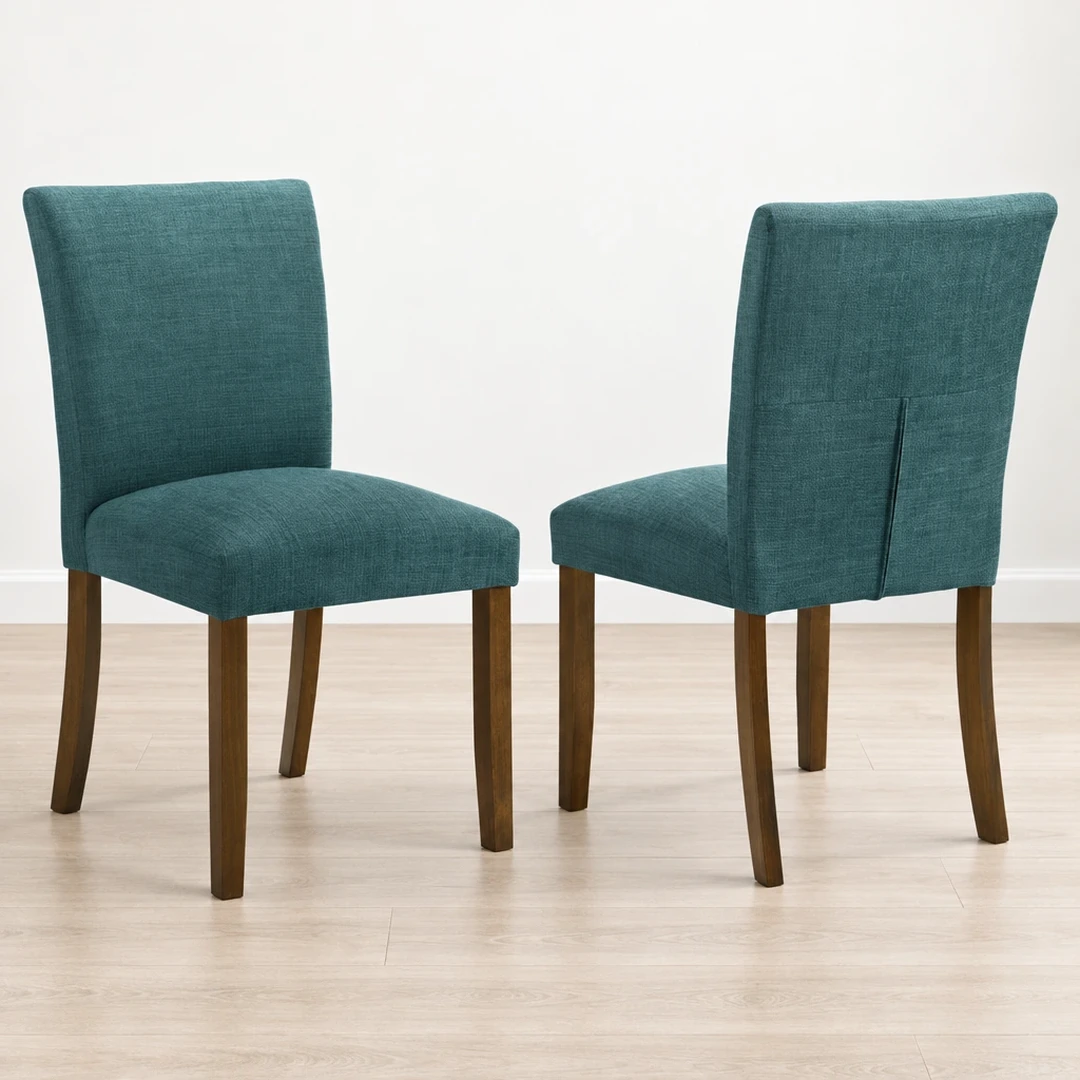 Paxton Blue Fabric Dining Chair Set By Coaster | Mobilia Cleopatra 3 Blue Fabric Dining Chair Set