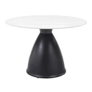 round black dining table