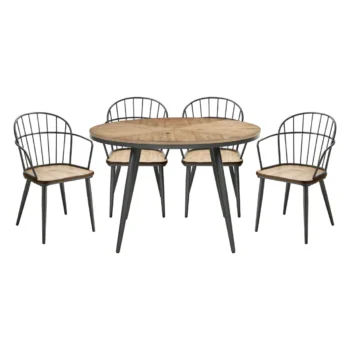 48'' round dining table set for 4
