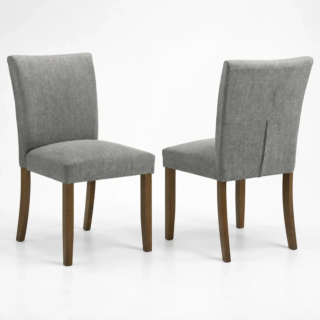 Paxton Gray Upholstered Dining Chair Set By Coaster | Mobilia Cleopatra 3 Gray Upholstered Dining Chair Set
